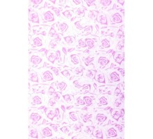 Панель пластиковая 204 розочки розовые