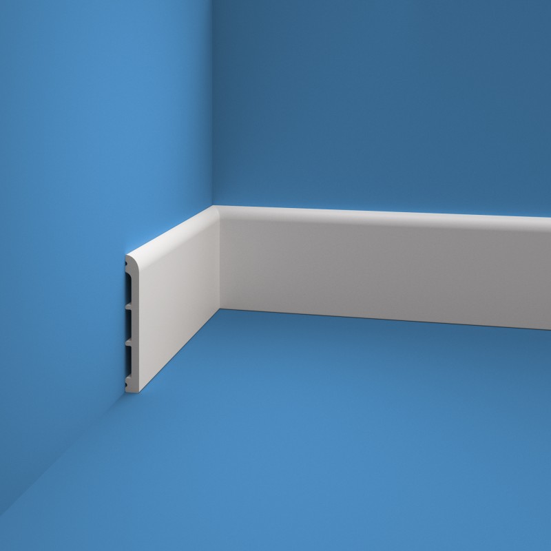 Плинтус под покраску P112.15 (112*15*2000мм)