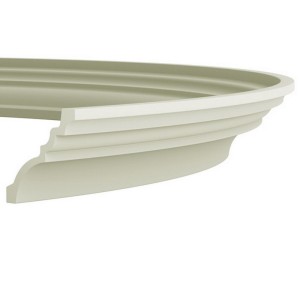 Карниз с гладким профилем P223 Гибкий (2,00 м) в Новосибирске