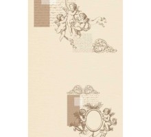 Панель пластиковая 338 ангелы коричневые