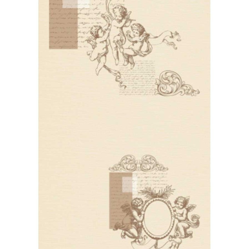 Панель пластиковая 338 ангелы коричневые