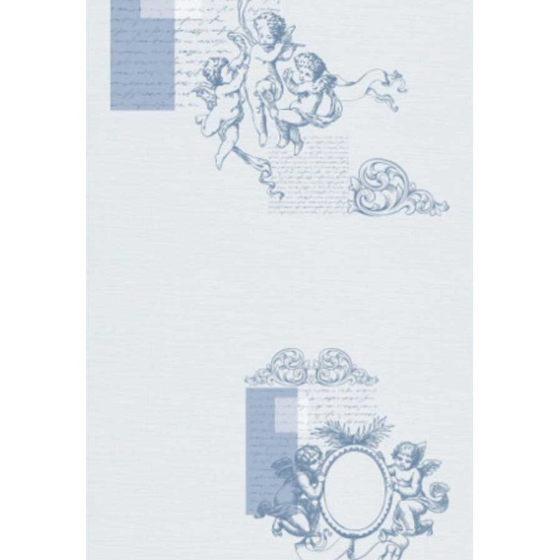 Панель пластиковая 338-3 ангелы синие