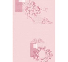 Панель пластиковая 338-6 ангелы розовые