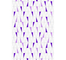 Панель пластиковая 340-3 треугольники фиолет