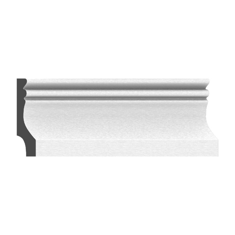 Плинтус под покраску P100.23 (100*23*2000мм)