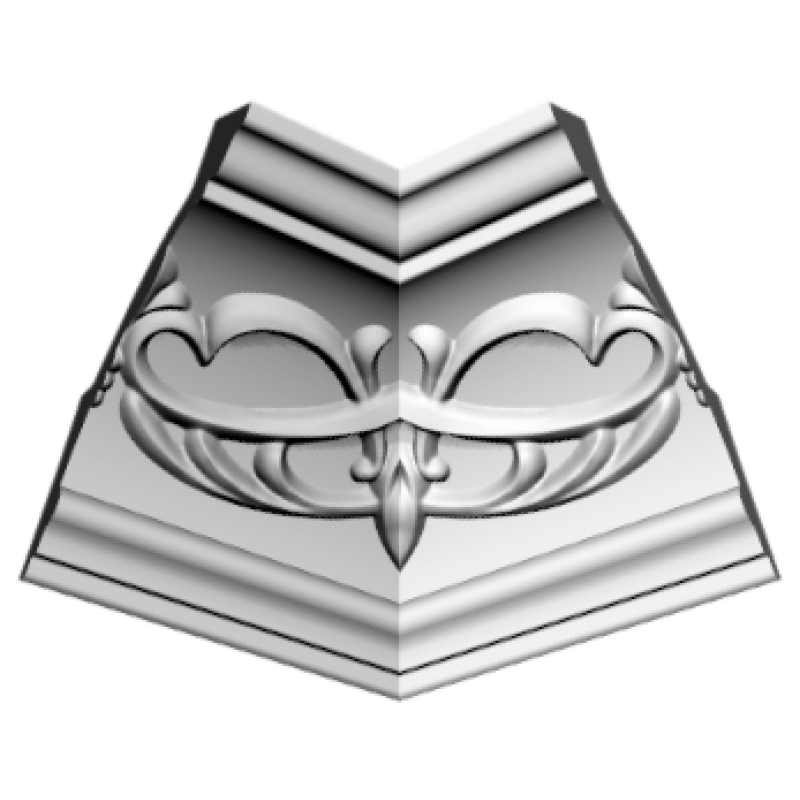 GP49 уголки к потолочному плинтусу