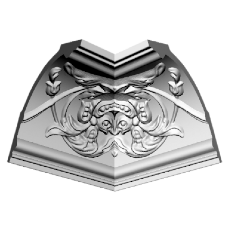 GP50 уголки к потолочному плинтусу