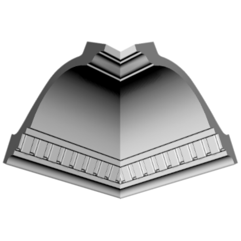 GP51 уголки к потолочному плинтусу