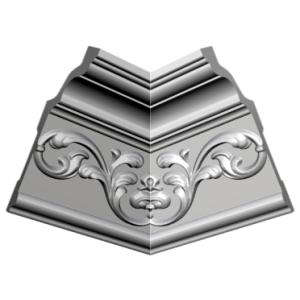 GP52 уголки к потолочному плинтусу в Новосибирске