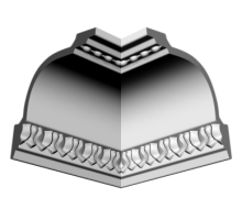 GP54 уголки к потолочному плинтусу