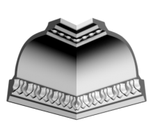 GP54 уголки к потолочному плинтусу в Новосибирске