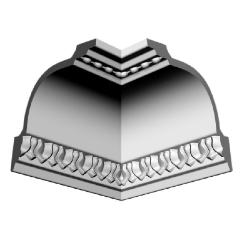 GP54 уголки к потолочному плинтусу