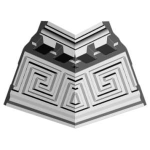 GP55 уголки к потолочному плинтусу в Новосибирске