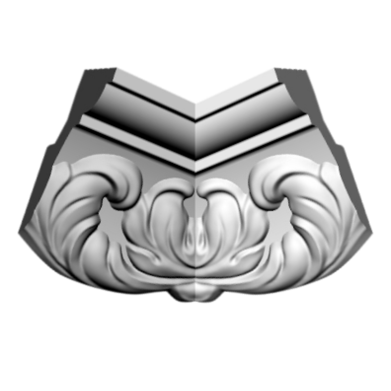 GP59 уголки к потолочному плинтусу