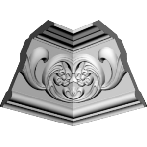 GP63 уголки к потолочному плинтусу в Новосибирске