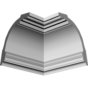 GP64 уголки к потолочному плинтусу в Новосибирске