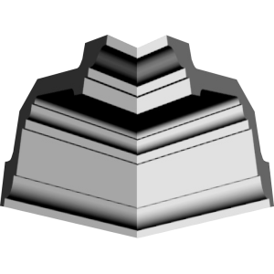 Уголки к потолочному плинтусу GP69 в Новосибирске