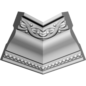 Уголки к потолочному плинтусу GP72 в Новосибирске