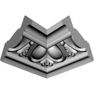 Уголки к потолочному плинтусу GP73 в Новосибирске