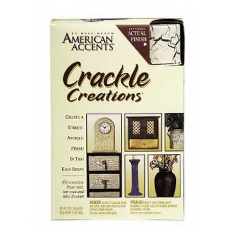 Краска с эффектом трещин - набор 0,68кг (спрей 0,34кг х 2)