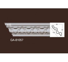 Карниз из полиуретана гладкий 81057 в Новосибирске