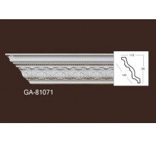 Карниз из полиуретана гладкий 81071 в Новосибирске