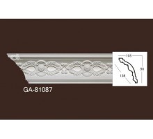 Карниз из полиуретана гладкий 81087 в Новосибирске