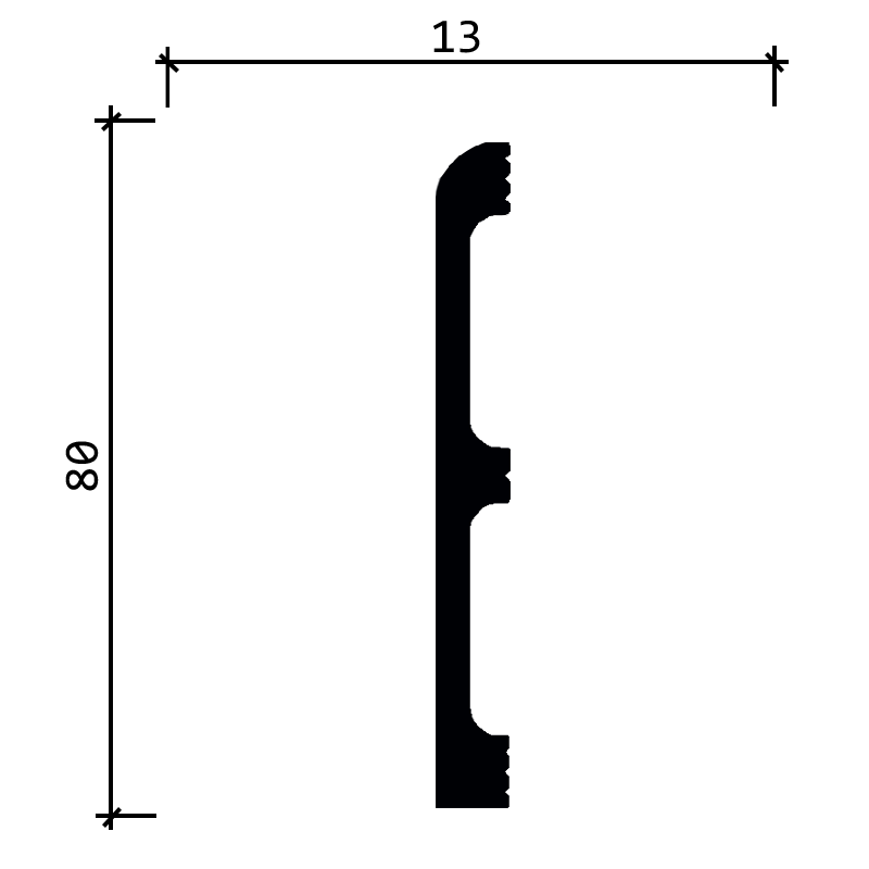 Плинтус напольный 706-10