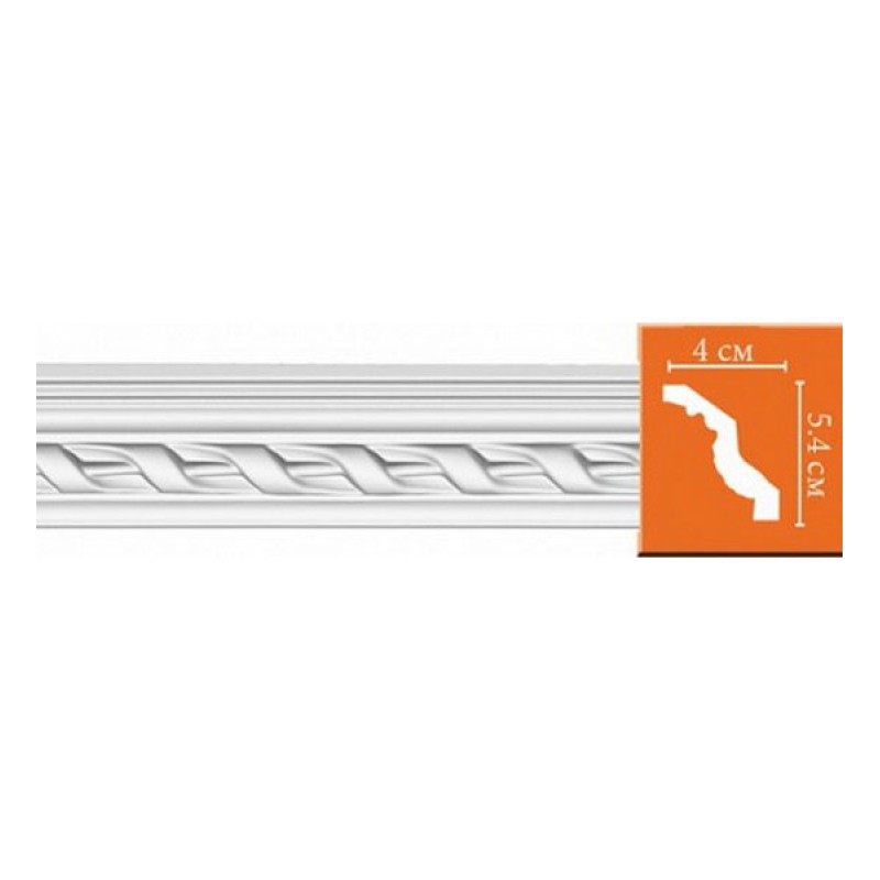 95081/36 плинтус DECOMASTER-2 (54х40х2400мм)