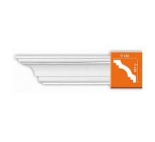 Плинтус потолочный без орнамента 96117 в Новосибирске