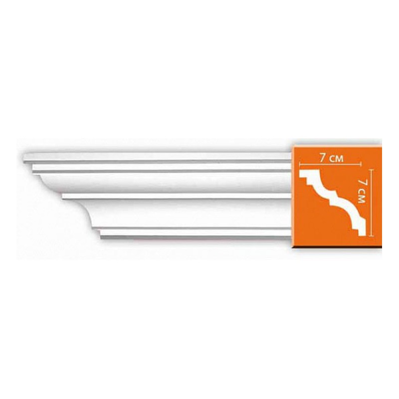 96614/45 плинтус DECOMASTER-2 (70х70х2400мм)