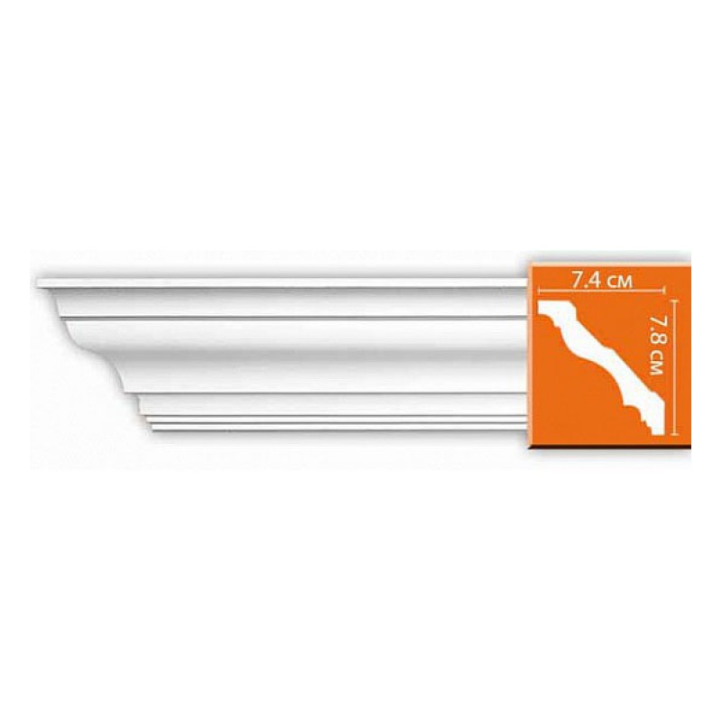 96684/46 плинтус DECOMASTER-2 (78х74х2400мм)