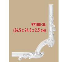 97100-3L/50 угол DECOMASTER-2 (245х245х25мм) в Новосибирске