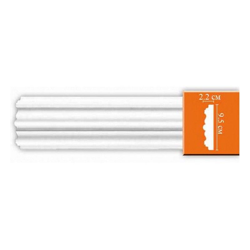 97902/38 молдинг DECOMASTER-2 (100х20х2400мм) [DP 9020]