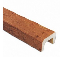 Декоративная балка Рустик (дуб светлый) 200х130х3000