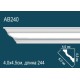 Карниз гладкий AB240