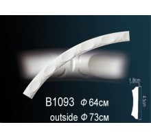 Молдинг круговой (бордюр)B1093 в Новосибирске