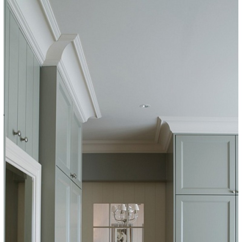 Гибкий потолочный плинтус C217F