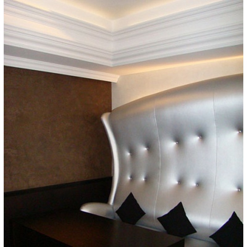 Гибкий потолочный плинтус C333F