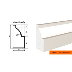 Молдинг ЦВ-80/1