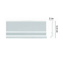 Плинтус нарольный HD 2м HS CF 13 (12) в Новосибирске