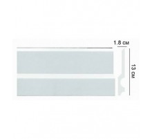 Плинтус нарольный HD 2м HS CF 14 (12) в Новосибирске