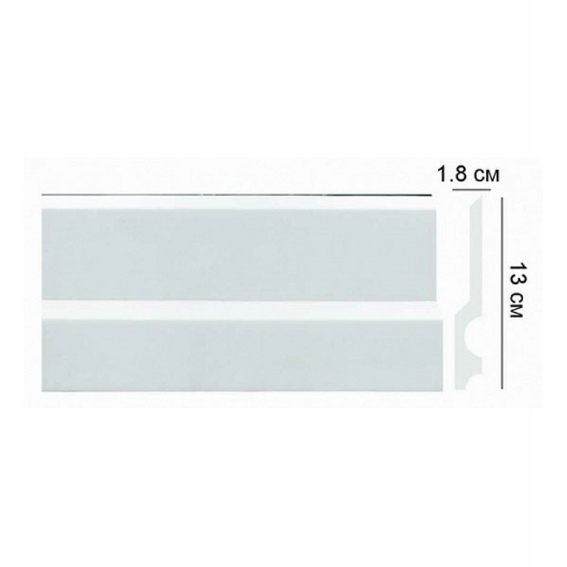 Плинтус нарольный HD 2м HS CF 14 (12)