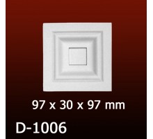 Дверной декор D1006(97*30*97) OptimalDecor в Новосибирске