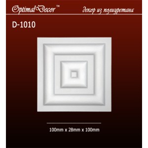 Дверной декор D1010 (100*28*100) OptimalDecor