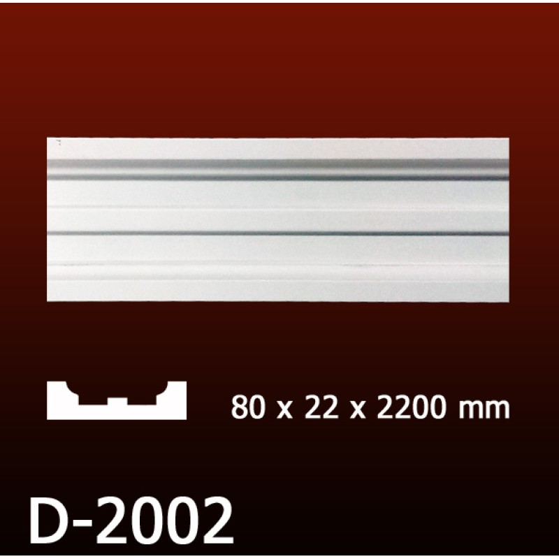 Дверной декор D2002(80*22*2200) OptimalDecor