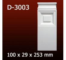 Дверной декор D3003(100*29*253) OptimalDecor в Новосибирске