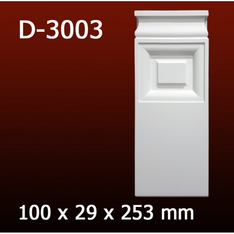 Дверной декор D3003(100*29*253) OptimalDecor