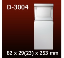 Дверной декор D3004(100*29/23*244) OptimalDecor в Новосибирске