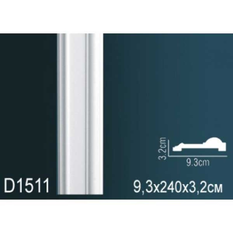 Обрамление дверных проемов молдинг гибкий D1511F